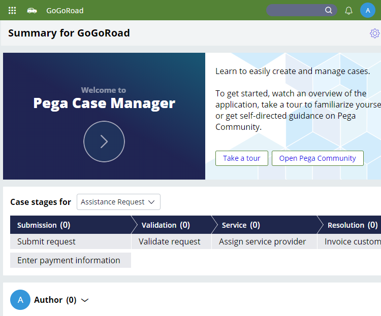 GoGoRoad application with updated theme and logo