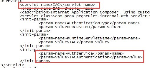 IAC Servlet