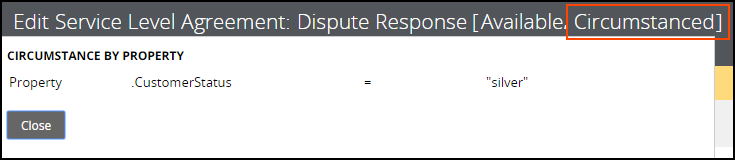 Circumstanced rule Header