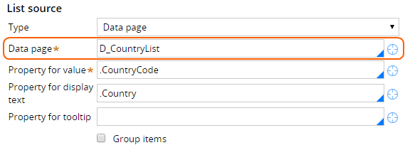 Control Reference Pattern