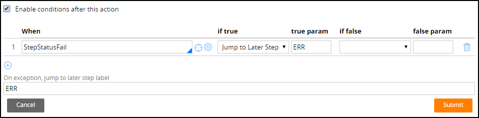 detect error transition