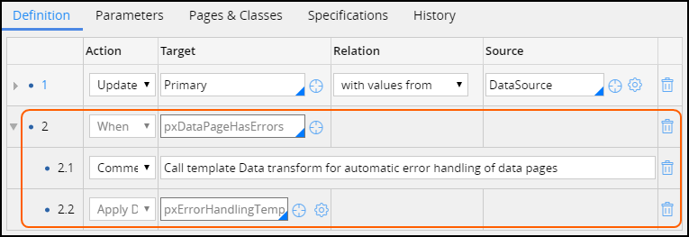 error detection dt