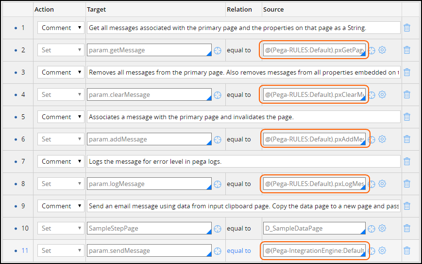 functions in error handling dt