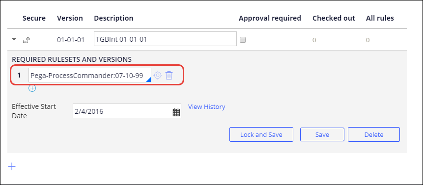 Ruleset Validation