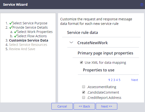 Service wizard 3