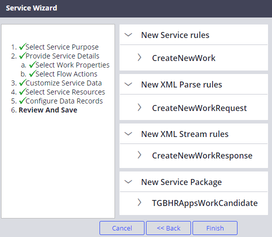 Service wizard 6