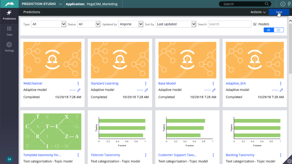 Prediction Studio overview