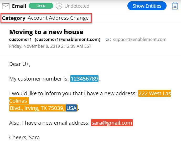 routing, topic detection