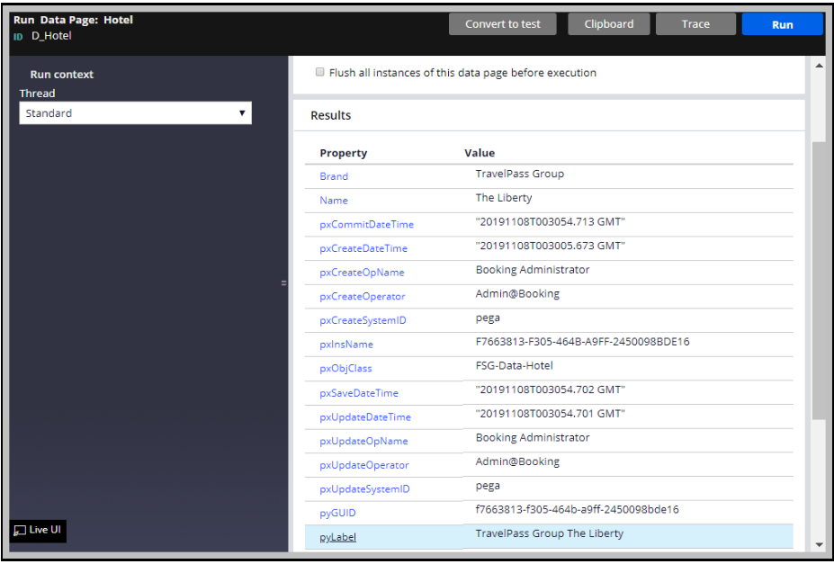 Contact Hotel Unit Test Result