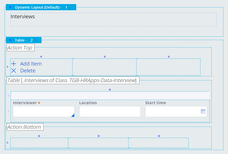 Parallel processing Schedule Interview section rule