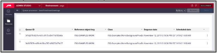 Admin Job Scheduler