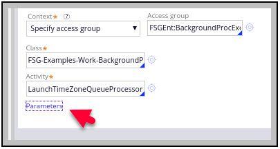 Job Scheduler parameter