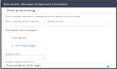 Manager assignment