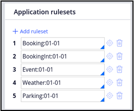 Revised application stack