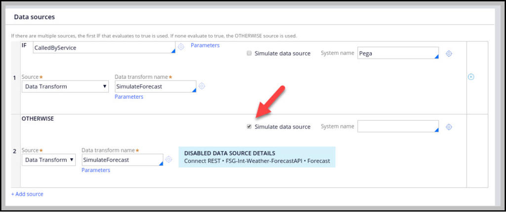 Simulate Forecast data transform