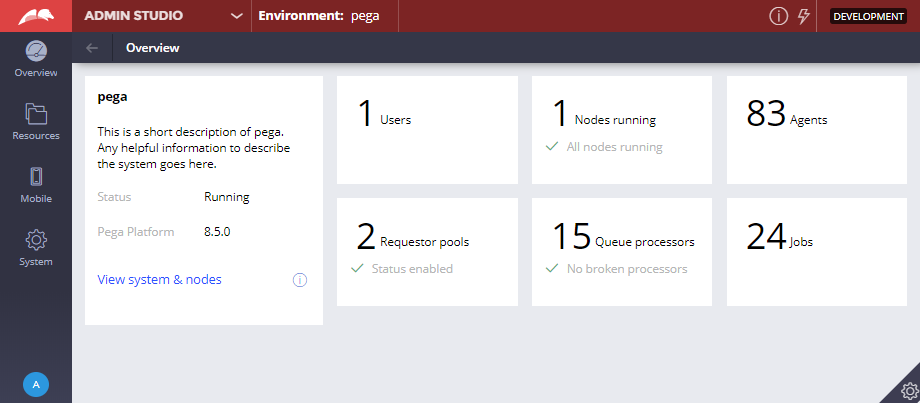 Admin Studio Dashboard