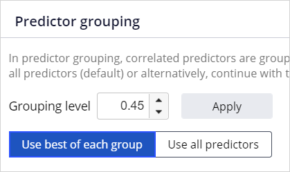 Grouping