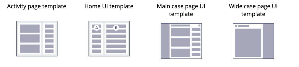 Cosmos page templates