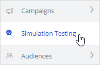 Simulation testing