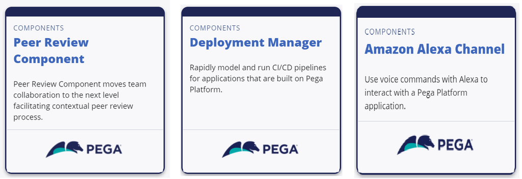 Pega Marketplace Components