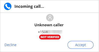 Incoming call