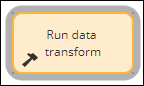 Run data transform