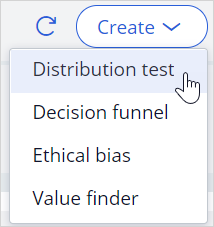 new Distribution test simulation