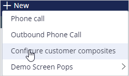 Configure customer composites