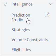 Prediction studio from cdh