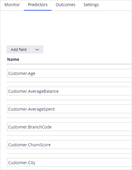 predictors - web click-through rate