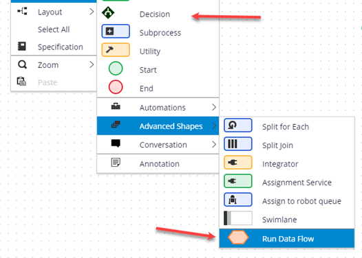 DecisionAndRunDataFlow