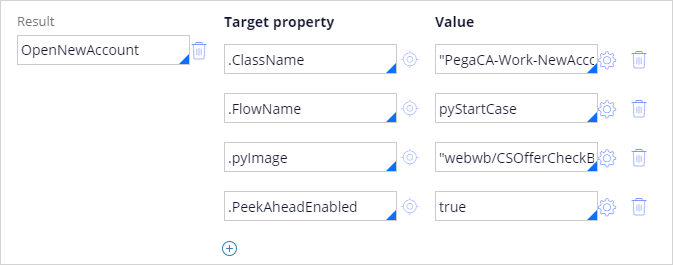 Target properties