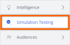 Simulation testing