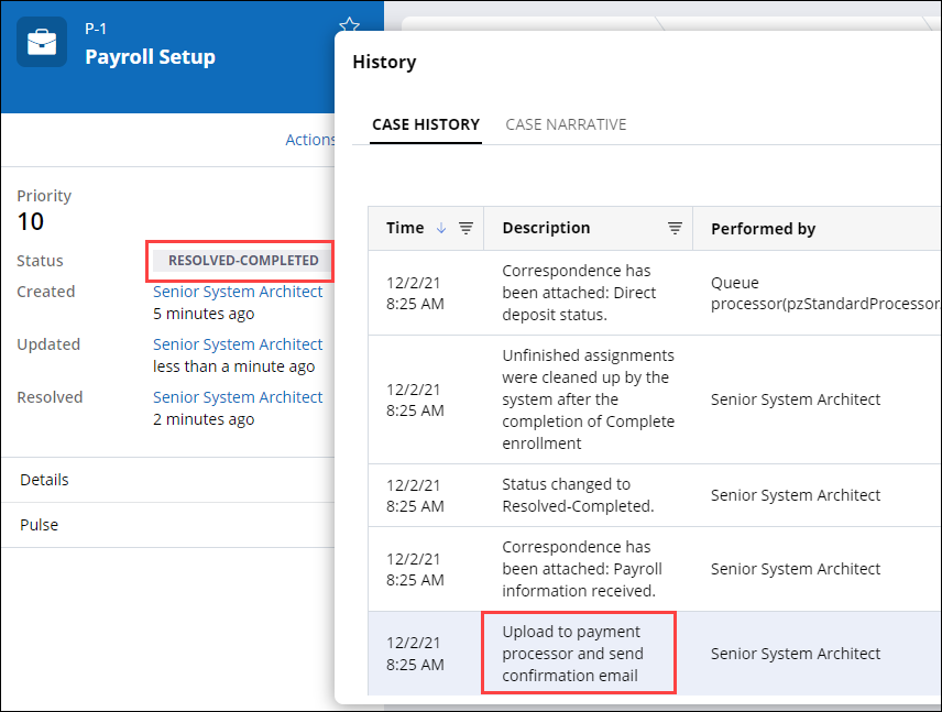 Case History