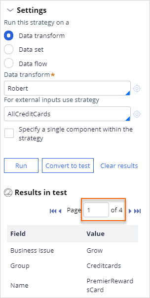 robert result