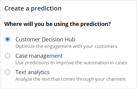 Create prediction