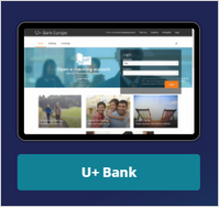 click U Bank tile