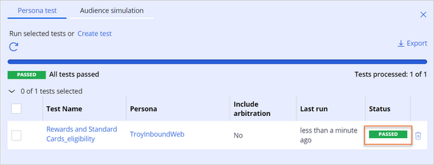 troy persona test passes