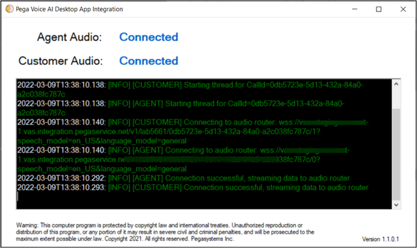 Voice AI Desktop application