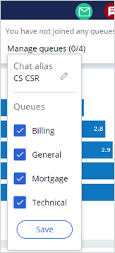 Manage queues