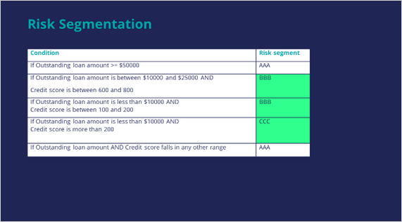 risk segmentation