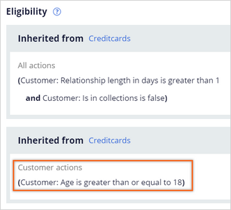 The group level eligibility rule