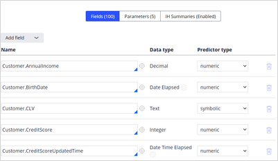 100 predictors